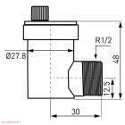 AUT. LÉGTELENÍTŐ 1/2" SAROK FERRO