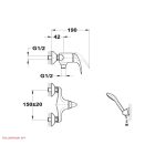 Mofém 153-0009-04 Junior zuhany cst.