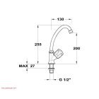 Mofém 146-0033-00 Eurosz.álló lengősz.