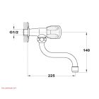 Mofém 146-0034-00 Eurosz.fali lengősz.
