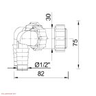 STY-519 Y bekötő cső komplett
