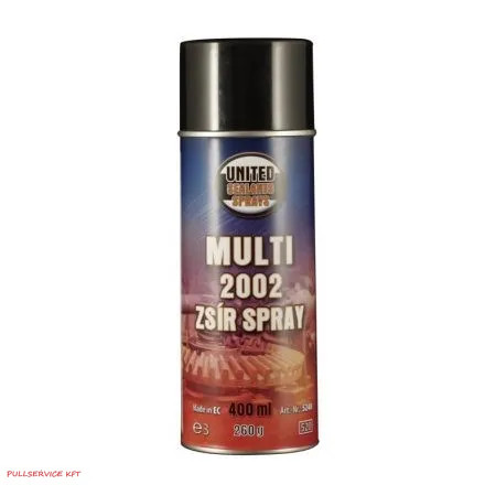U. Multi 2002 zsír spray 400 ml.