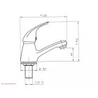 Novaservis mosdó hidegvizes szelep