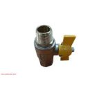 Gáz golyóscsap 1/2" fix KB ITAP