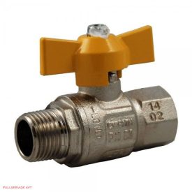 Gáz golyóscsap 3/4" fix KB ITAP