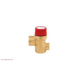 Bizt. szel. 1/2" 2,5BAR ÓRAHELYES