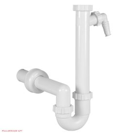 STY-638-4 Mosogatószifon 1med.+mg.csatl