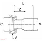 Forr. fél holl. 18-3/4" SP
