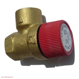 Bizt. szel. 1/2" 2,5BAR BM