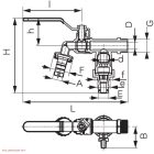FERRO KCD2 Kerticsap dupla 3/4"